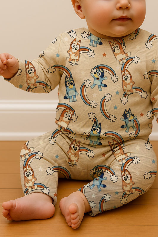 Blue Pup Playtime - Shirt