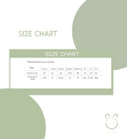 Little Ruu Kids Wear Sizing Chat